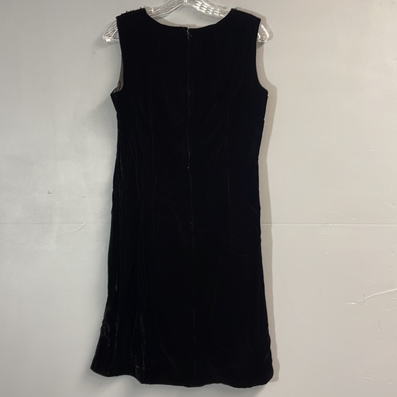 Stunning Vintage black velvet Rosecrest dress - Picture 3 of 7